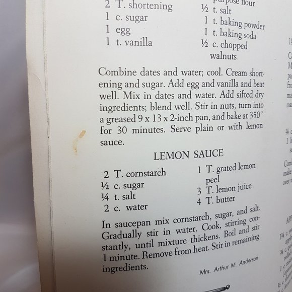 Vintage 1970s IDEALS Cookbook Family Dessert Cookbook Retro Collectible Cookbook - Picture 9 of 16